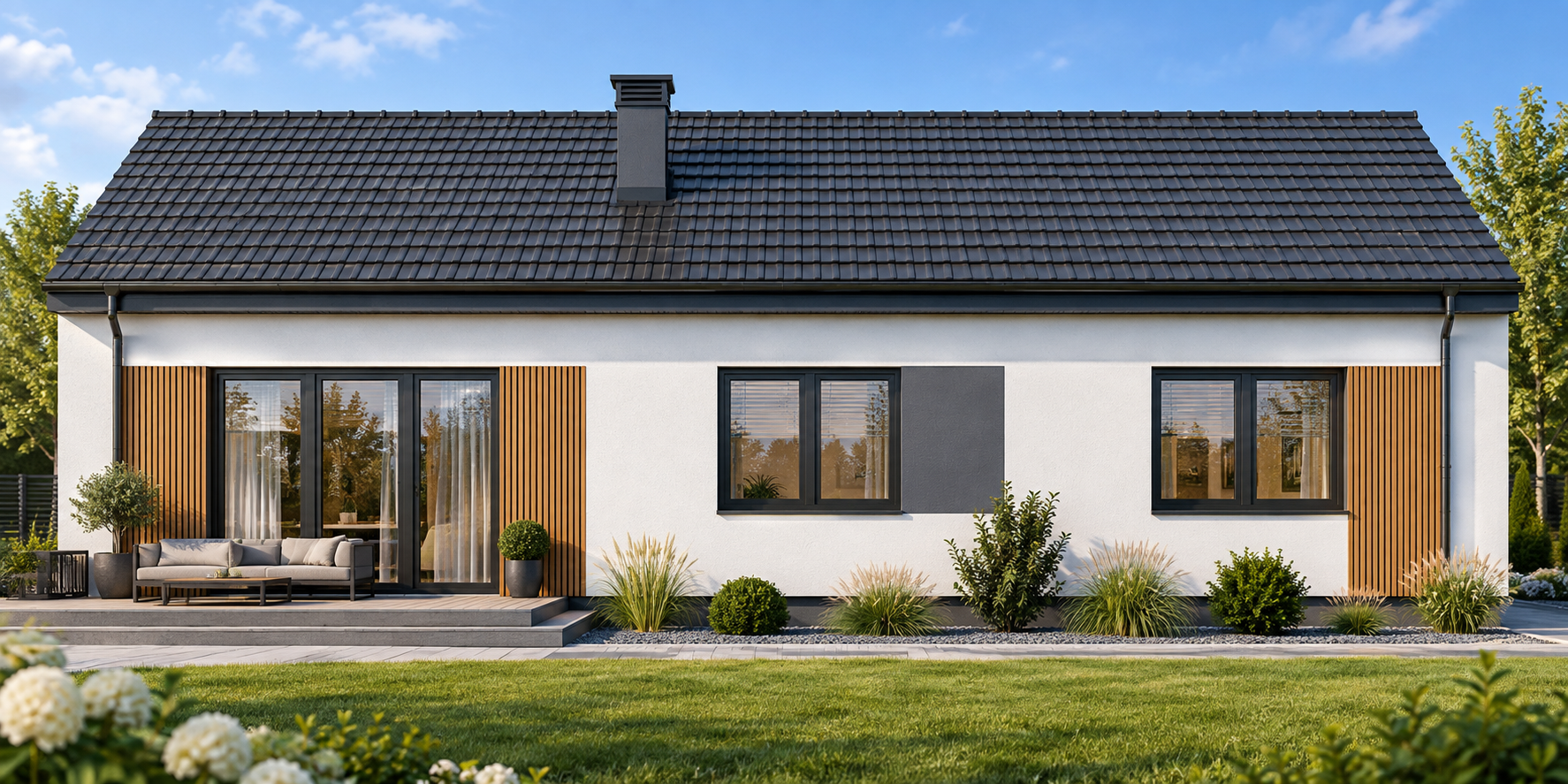 Elewacja tylna PBI HOME 91